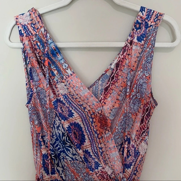 Heartloom X Revolve Lilah Paisley Printed Boho Romper Size Small - Picture 3 of 10